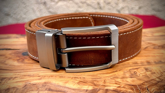 TauroLuna Crazy Horse Leather Belt