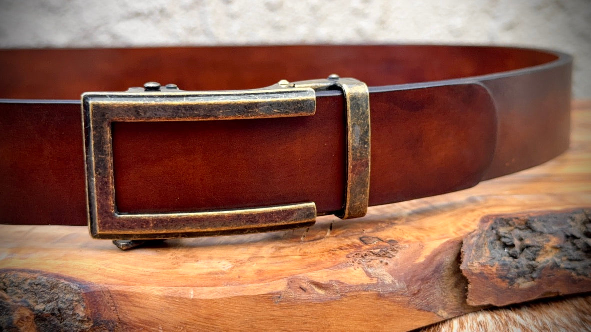 TauroLuna Retinto Leather Belt – Timeless Style in the Luna Collection