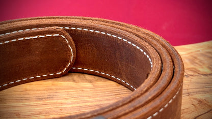 TauroLuna Crazy Horse Leather Belt