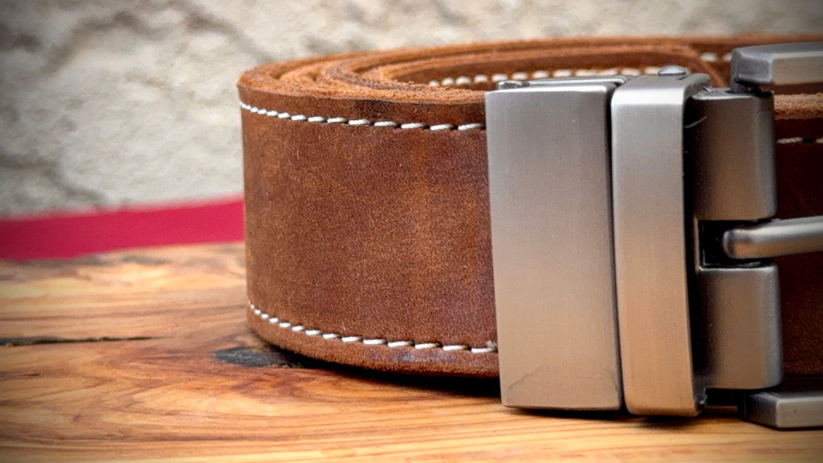 TauroLuna Crazy Horse Leather Belt