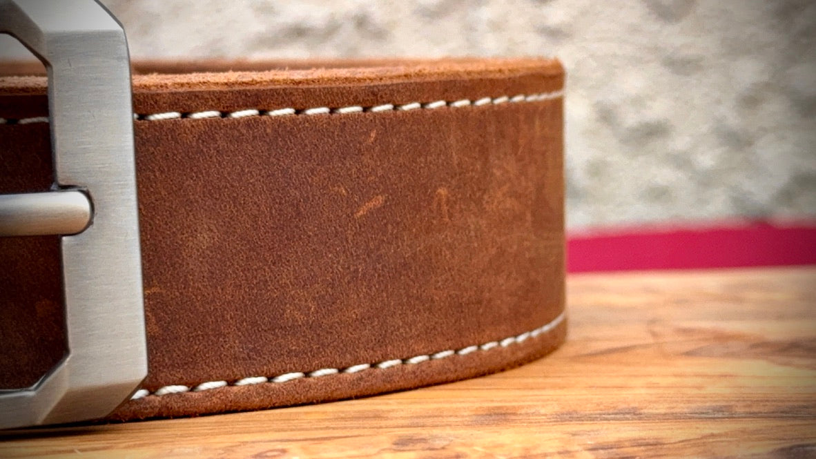 TauroLuna Crazy Horse Leather Belt