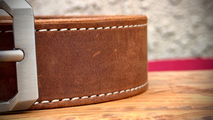 TauroLuna Crazy Horse Leather Belt