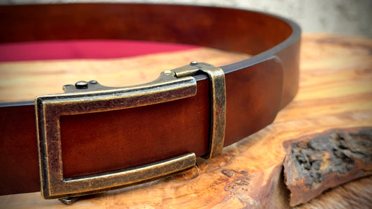 Retinto Leather Belt